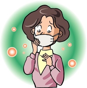 花粉症のマスク対策では7から8割の遮断効果が報告されている